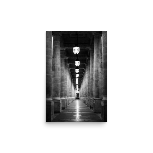 Tirage photo de Paris "Royal way of the Palais Royal" - Paris - The Artistic Way