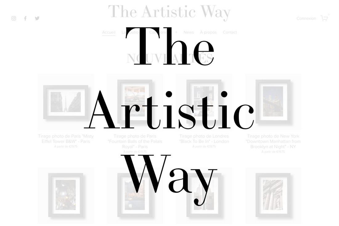 Bienvenue sur The Artistic Way