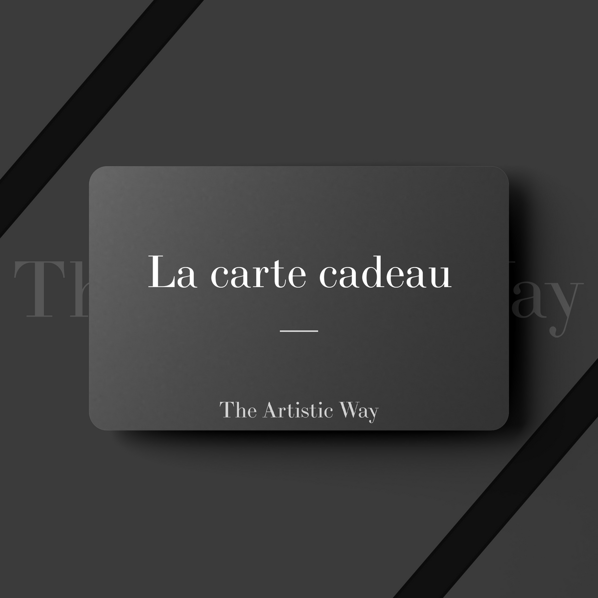 Carte cadeau - The Artistic Way