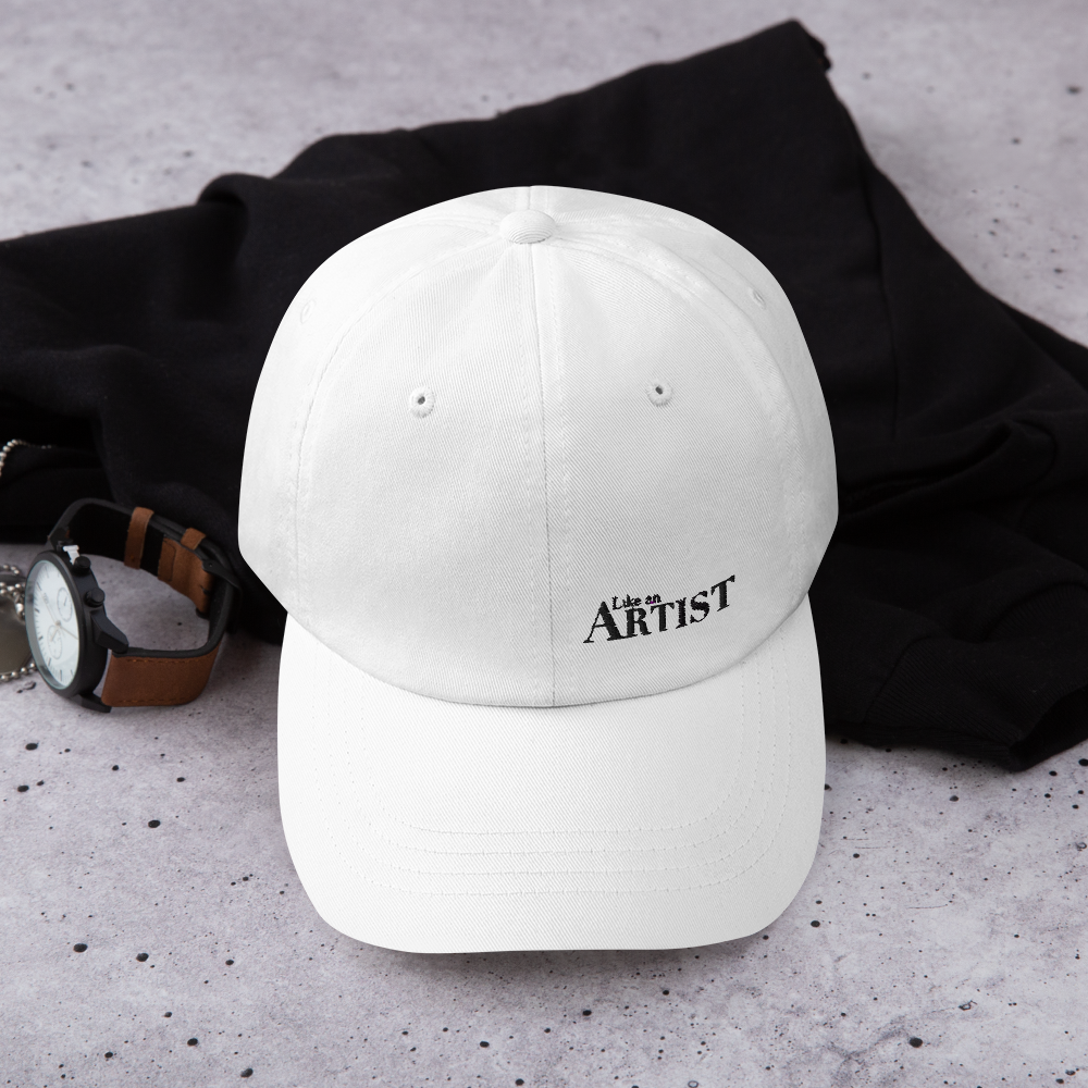 Casquette Officielle "Like an Artist" - Blanche