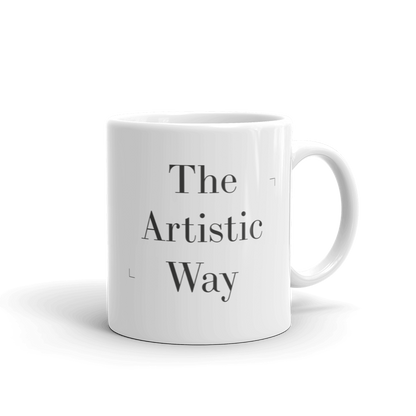 Mug Blanc Brillant - The Artistic Way