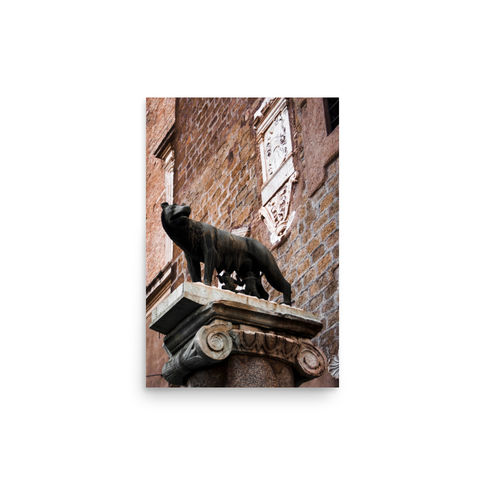 Tirage photo de Rome « The legend of Romulus and Remus » – Rome