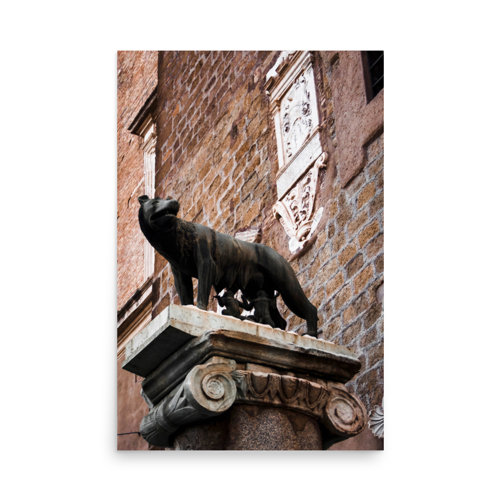 Tirage photo de Rome « The legend of Romulus and Remus » – Rome