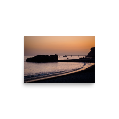 Tirage Photo de Madère "Sunset at the beach" - Madère - The Artistic Way
