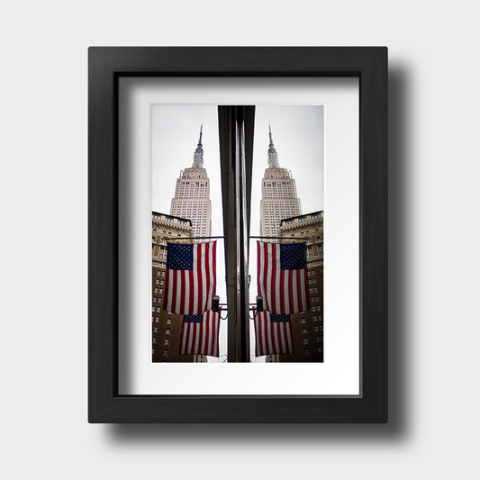 Tirage photo de New York "Empire Reflection" - NY - The Artistic Way