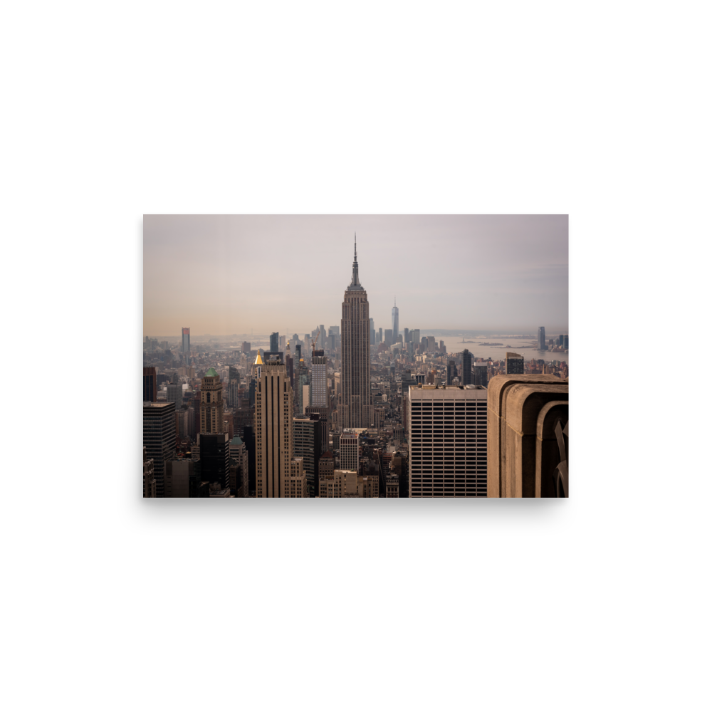 Tirage photo de New York "Top of the Empire" - NY - The Artistic Way