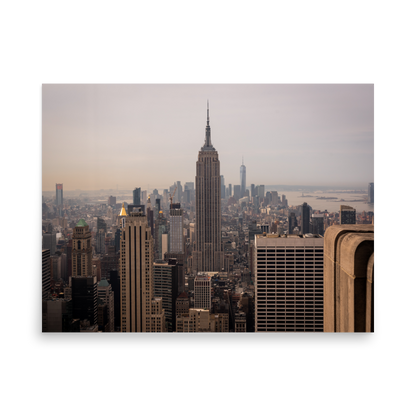 Tirage photo de New York "Top of the Empire" - NY - The Artistic Way