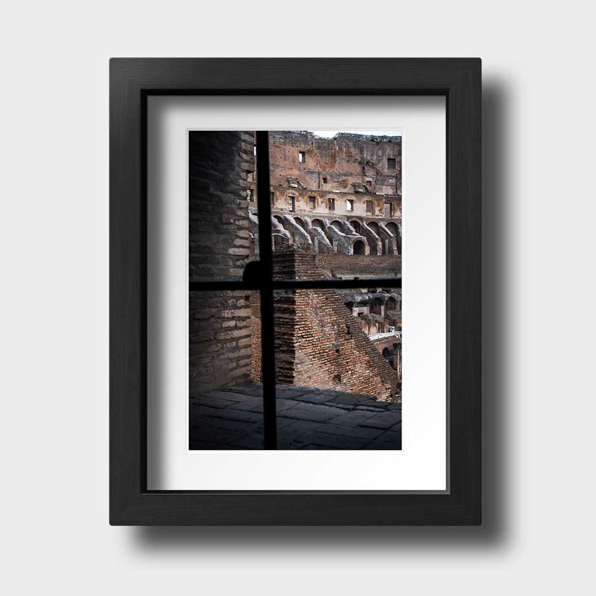 Tirage Photo de Rome "Window on the interior of the Colosseum" - Rome - The Artistic Way