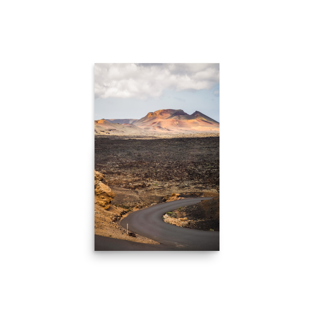 Tirage photo de Lanzarote "In the heart of Timanfaya Park in Lanzarote" - Îles Canaries - The Artistic Way