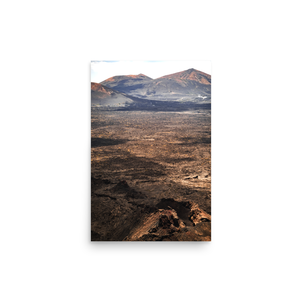 Tirage photo de Lanzarote "Volcanic land of Lanzarote" - Îles Canaries - The Artistic Way