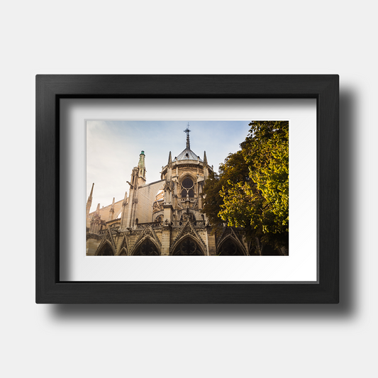 Tirage photo de Paris "Back of Notre-Dame" - Paris - The Artistic Way