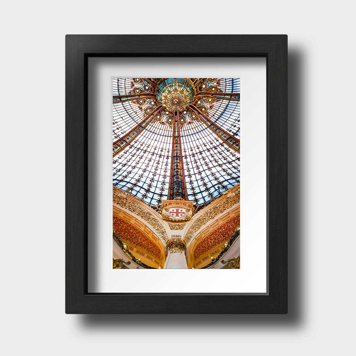 Tirage photo de Paris "Golden dome Lafayette" - Paris - The Artistic Way