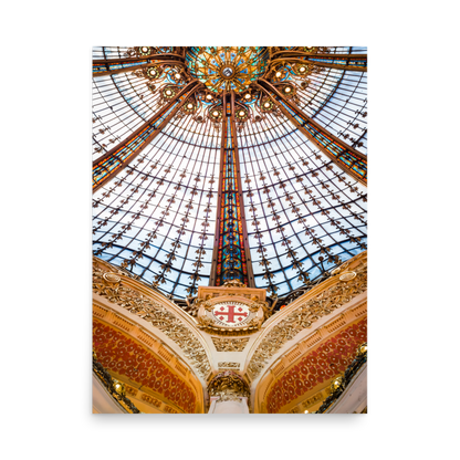 Tirage photo de Paris "Golden dome Lafayette" - Paris - The Artistic Way