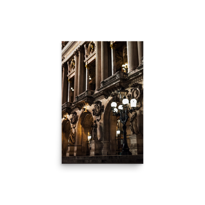 Tirage photo de Paris "Night at the Opera Garnier" - Paris - The Artistic Way