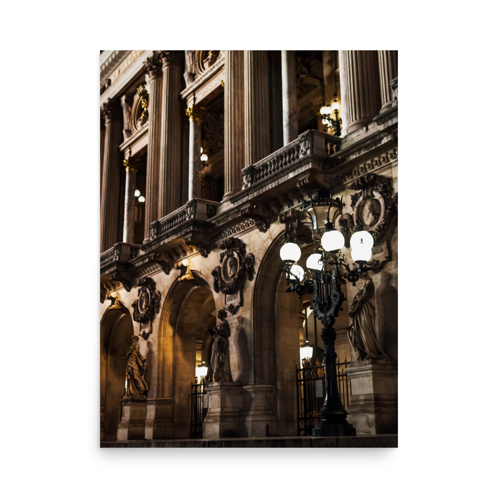 Tirage photo de Paris "Night at the Opera Garnier" - Paris - The Artistic Way