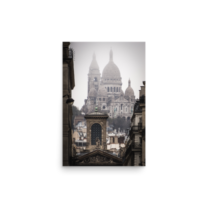 Tirage photo de Paris "Le Sacré-Coeur depuis NDdL" - Paris - The Artistic Way