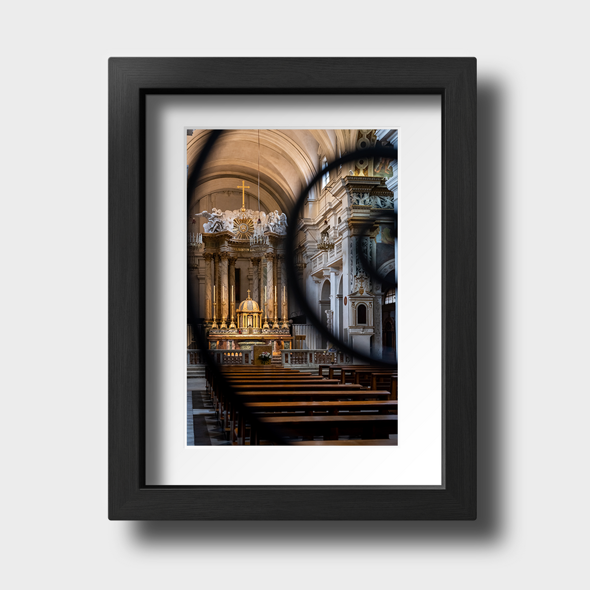 Tirage photo de Rome "Inside Trinità Dei Monti" - Rome - The Artistic Way