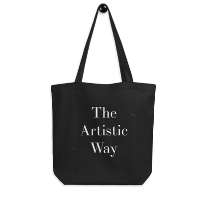 Eco Tote Bag Noir - The Artistic Way